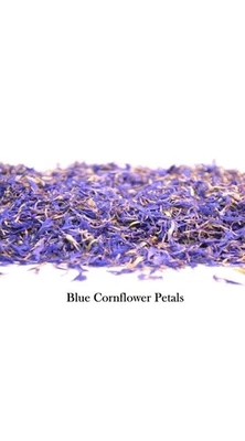 3 KG Dried Blue Cornflower Petals - Top Quality Petals REGINALD AMNES  - Image 1 of 4