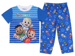 CoComelon Toddler Boys' Play Time Short Sleeve Pajama Shirt Pants 2PC Set - Picture 1 of 18