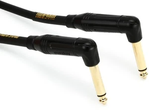 Mogami Gold Instrument RR Right Angle Pedal Cable - 1.5 foot - Picture 1 of 4