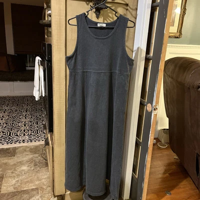 Jersey de algodón grueso Eddie Bauer suave mediano pequeño con bolsillos Foto 1 de 4