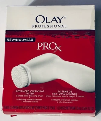 Olay Professional PROx усовершенствованная система очистки щетка и обновляющее очищающее средство новое из старых запасов - Изображение 1 из 4