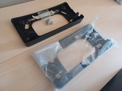 2 parachoques delantero soporte matrícula Toyota Prius OEM 2012-2015 52114-47120/30 Foto 1 de 2