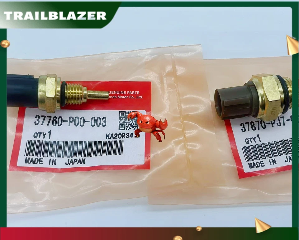 NOVO FitsHonda Odyssey Acura Integra interruptor ventilador de refrigeração sensor de temperatura da água  - Imagem 1 de 4