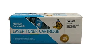 PREMIUM COMPATIBLE LASER TONER CARTRIDGE CX6500Y (YELLOW)Xerox 6500/6500N/6500DN - Picture 1 of 3
