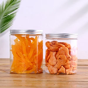 Plastic Jars Empty Makeup Container Clear Bottle For Kitchen Storage Dry Food 1x - Picture 1 of 17