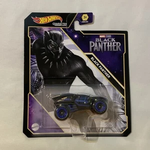 Hot Wheels Marvel Studios Black Panther Character Cars Version NEW - Picture 1 of 2