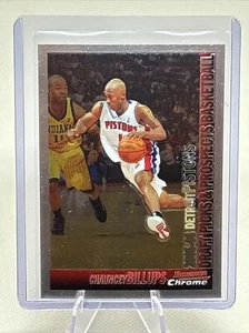 2005-06 Bowman #14 Chauncey Billups Chrome Parallel NBA HOF NM+ - Picture 1 of 2