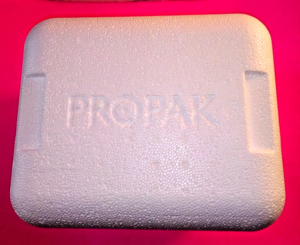 STYROFOAM INSULATED SHIPPING MAILING CONTAINER 11 X 11 X 9 OUTER-8 X 8 X 6 INNER - Image 1 of 4