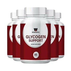5-Pack Wonderfix Glycogen Support Blood Pills- Glycogen Support - 300 Capsules - Picture 1 of 6