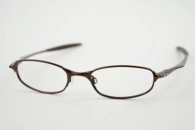 RARO! Monturas de gafas Oakley Chop Top 2.0 Ti marrón pulido 49-19 138 titanio Foto 1 de 4