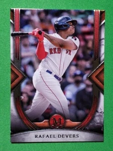 2022 Topps Museum Collection Rafael Devers #100 Red SOX - Picture 1 of 2