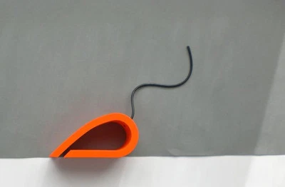 Tür-und Fensterstopper Türkeil Doorstop Windowstopper orange Artikel-Design - Bild 1 von 4