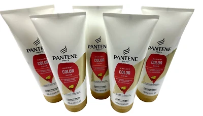 (5) Pantene Pro-V Radiant Color Shine Conditioners Paraben & Colorants Free - Image 1 of 4