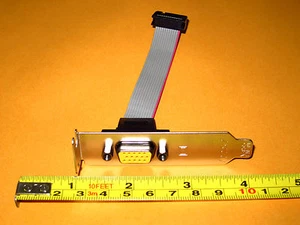 ZOTAC Low Profile Half Height Bracket with VGA DSUB Cable - Picture 1 of 4