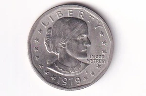 COIN US "Susan B. Anthony Dollar" $1.00 1979 - P CIRCULATED/USED - Imagen 1 de 2