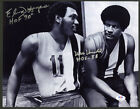 Elvin Hayes Wes Unseld DUAL SIGNED 11x14 Photo + HOF Bullets PSA/DNA AUTOGRAPHED