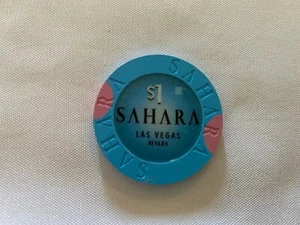 $1 Las Vegas Sahara Hotel & Casino Gaming Token, Chip, Coin - Picture 1 of 2