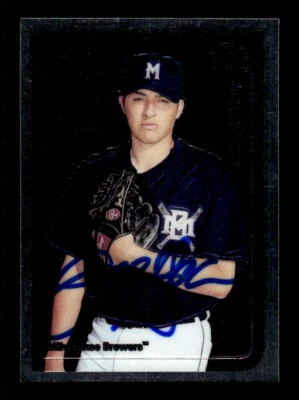 1999 Topps Chrome Traded and Rookies #T14 Jose Garcia HAND SIGNED AUTO - Image 1 of 2