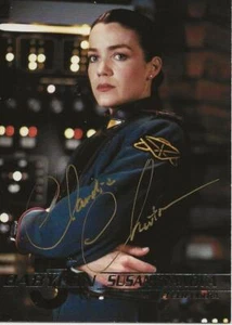 BABYLON 5 Claudia Christian / Ivanova SIGNED Autographed FLEER 1995 Card - Picture 1 of 1