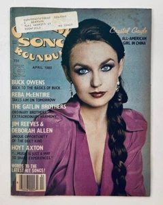 VTG Country Song Roundup Magazine April 1980 Crystal Gayle All-American Girl - Picture 1 of 2