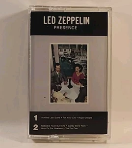 Led Zeppelin Presence Cassette Tape 1976 Swan Song CS 8416 USA NM r1s4 512 - Picture 1 of 6