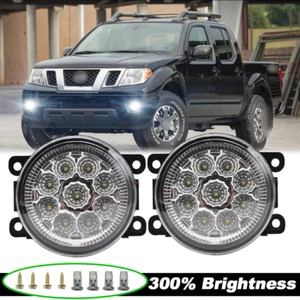 Par de luces antiniebla para Nissan Frontier 2010-2019 parachoques interruptor de cableado - Imagen 1 de 12