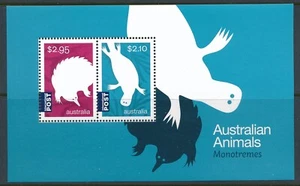 Australia - MNH Animals Monotremes Sheet Stamps (2016) - Picture 1 of 1