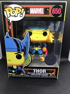 Funko Pop! Marvel Thor Blacklight #650 Vinyl Figure Brand New - Picture 1 of 1