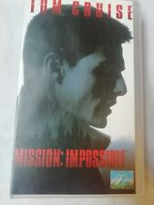 Mission: Impossible Tape VHS Tom Cruise paramoun Cic 1996