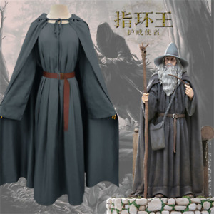 The Lord Of The Rings Gandalf Cosplay Men's Outfits Halloween Party Costumes 