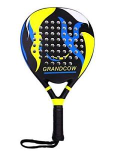 Padel Racket Racquet Carbon Fiber Power Lite EVA Foam POP Tennis Racquets (Bl...