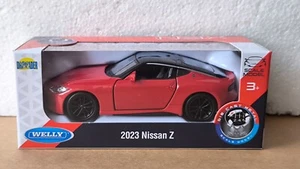 WELLY NEX DROMADER 2023 NISSAN Z RED 1/34 1:34 MODEL DIECAST METAL - Picture 1 of 2