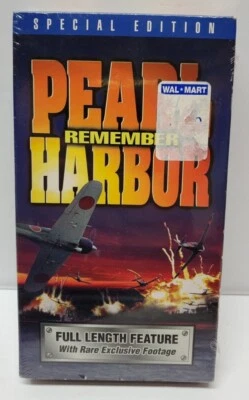 Remember Pearl Harbor VHS Special Edition Video Cassette - NEW - Image 1 of 4