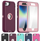 For iPhone SE 3rd/2nd Gen 2022/2020 Hybrid Shockproof Heavy Duty Hard Case Cover