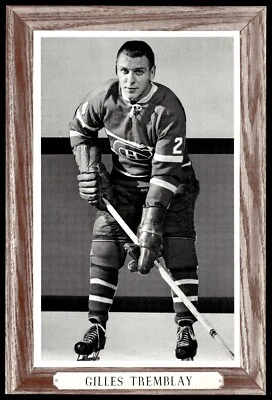 1964-67 Bee Hive Hockey Photos Group 3 Gilles Tremblay *d2 - Image 1 of 2