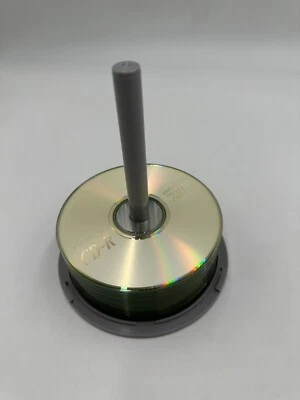 Husillo multimedia grabable Sony CD-R 700 MB 1X-48X - 33 CD en blanco Foto 1 de 2