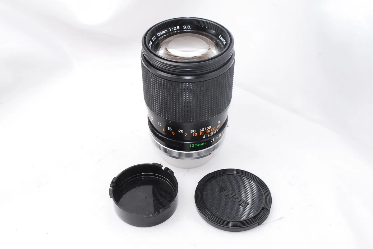 Canon FD f/2.5 135mm Focal Camera Lenses for sale | eBay