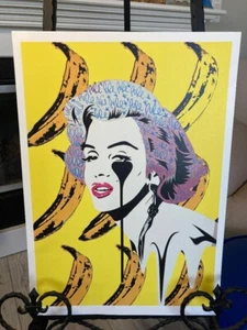 Death NYC Untitled (Marilyn) 2023 Pure Evil X Warhol Digital print on paper S&N - Picture 1 of 11