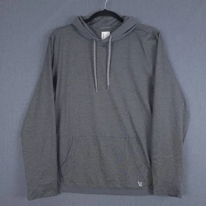 Vuori Sunday Element Hoodie Mens 2XL Gray Stretch Pullover Sweatshirt XXL V264 - Picture 1 of 9