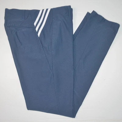 Calça de golfe elástica ADIDAS Ultimate365 3 listras competição azul marinho 30 x 32 - Imagem 1 de 4