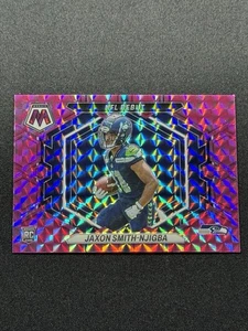 2023 Panini Mosaic - Nfl Debut Jaxon Smith-Njigba #ND-12 Camo Pink Mosaic Prizm - Picture 1 of 2