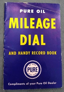 1956 QUADRANTE CHILOMETRAGGIO OLIO PURO LIBRO RECORD PINE CITY MINN OLIO PURO GENE SCHUMACHER - Foto 1 di 13