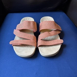 Vionic Alexis Suede Strappy Sandals Size 9/40 - Picture 1 of 5