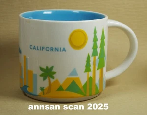 Starbucks Collectable California Mug ©2013 14 oz scenic design with aqua lining - Bild 1 von 7