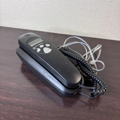 GE GENERAL ELECTRIC IDENTIFICADOR DE LLAMADAS ESPERA TELÉFONO DELGADO TELÉFONO CON CABLE 29263GE2-A Foto 1 de 4