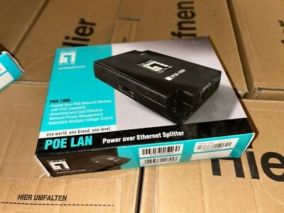 LevelOne POS-1000 POE Splitter 10/100Mbps - Bild 1 von 4