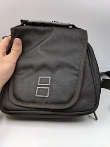 NDSA - Nintendo DS Lite, DSI, 3DS Black Carrying Case Travel Bag w/Compartments - Picture 1 of 2