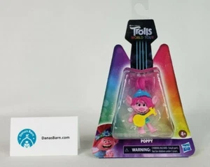Dreamworks Trolls World Tour 2020 ~ Figura POPPY 3 pulgadas con guitarra - Imagen 1 de 3