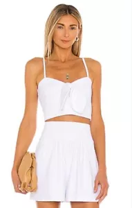 Susana Monaco Flirty Shorts XS 2-4 Balletcore Classic Coquette White Resort - Picture 1 of 10