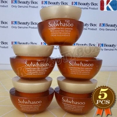 Sulwhasoo Concentrated Ginseng Renewing Cream 5ml x 5EA No1 Anti Aging Cream - Bild 1 von 4